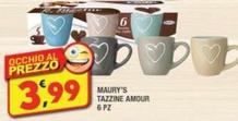 Offerta per Maury's - Tazzine Amour a 3,99€ in Maury's