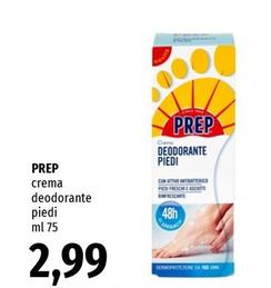 Offerta per Prep - Crema Deodorante Piedi a 2,99€ in Famila Superstore
