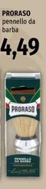 Offerta per Proraso - Pennello Da Barba a 4,49€ in Famila Superstore
