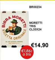 Offerta per Moretti - Tris a 14,9€ in Italy Cash&Carry