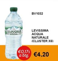 Offerta per Levissima - Acqua Naturale a 4,2€ in Italy Cash&Carry