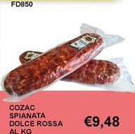 Offerta per Cozac - Spianata Dolce Rossa a 9,48€ in Italy Cash&Carry