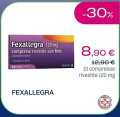 Offerta per Sanofi - Fexallegra a 8,9€ in Lloyds Farmacia/BENU