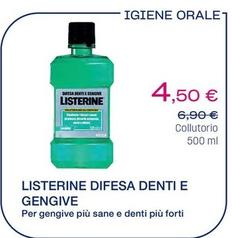 Offerta per  Listerine - Difesa Denti E Gengive  a 4,5€ in Lloyds Farmacia/BENU