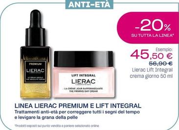 Offerta per Lierac - Linea Premium E Lift Integral a 45,5€ in Lloyds Farmacia/BENU