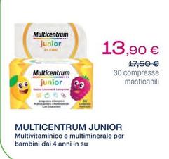 Offerta per Multicentrum  -Junior a 13,9€ in Lloyds Farmacia/BENU