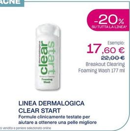 Offerta per Dermalogica - Linea Clear Start a 17,6€ in Lloyds Farmacia/BENU
