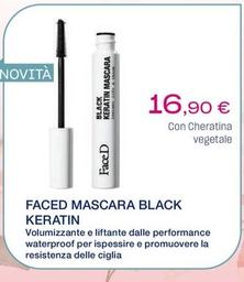 Offerta per FaceD - Mascara Black Keratin a 16,9€ in Lloyds Farmacia/BENU