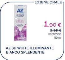 Offerta per  Az - 3D White Illuminante Bianco Splendente  a 1,9€ in Lloyds Farmacia/BENU