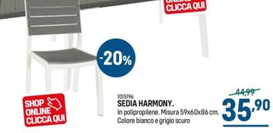 Offerta per Sedia Harmony a 35,9€ in CFadda