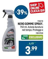 Offerta per Nero Gomme Spray a 3,99€ in CFadda