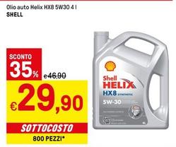 Offerta per Shell -  Olio Auto Helix HX8 5W30  a 29,9€ in Iper La grande i