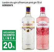 Offerta per Gordon's - London Dry Gin O Premium Pink Gin in Iper La grande i
