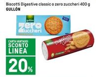 Offerta per Gullon - Biscotti Digestive Classic O Zero Zuccheri in Iper La grande i