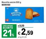 Offerta per  Monviso - Biscotto Salute a 2,59€ in Iper La grande i