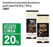 Offerta per Lindt - Tavolette Di Cioccolato Excellence in Iper La grande i