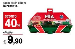 Offerta per Superfive5 - Scopa Mia In Silicone a 9,9€ in Iper La grande i