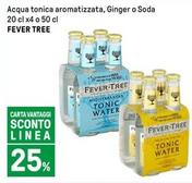 Offerta per Fever Tree - Acqua Tonica Aromatizzata, Ginger O Soda in Iper La grande i
