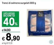 Offerta per Tranci Di Salmone Surgelati a 8,9€ in Iper La grande i