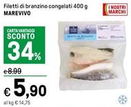 Offerta per Marevivo - Filetti Di Branzino Congelati a 5,9€ in Iper La grande i