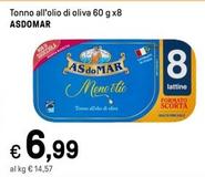 Offerta per  Asdomar - Tonno All'Olio Di Oliva  a 6,99€ in Iper La grande i