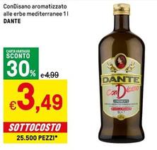 Offerta per  Dante - Condisano Aromatizzato Alle Erbe Mediterranee a 3,49€ in Iper La grande i