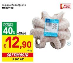 Offerta per Marevivo - Polpo Pulito Congelato a 12,9€ in Iper La grande i