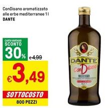 Offerta per Dante - Condisano Aromatizzato Alle Erbe Mediterranee a 3,49€ in Iper La grande i