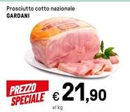 Offerta per Gardani - Prosciutto Cotto Nazionale a 21,9€ in Iper La grande i