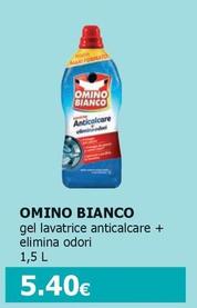 Offerta per Omino Bianco - Gel Lavatrice Anticalcare + Elimina Odori a 5,4€ in Tigotà