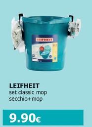 Offerta per Leifheit - Set Classic Mop Secchio + Mop a 9,9€ in Tigotà