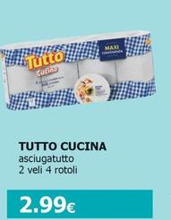 Offerta per Tutto Cucina - 2 Veli 4 Rotoli a 2,99€ in Tigotà