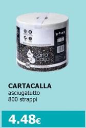 Offerta per Cartacalla - Asciugatutto 800 Strappi a 4,48€ in Tigotà