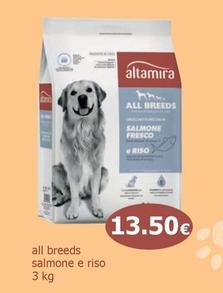 Offerta per Altamira - All Breeds Salmone E Riso a 13,5€ in Tigotà