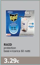 Offerta per Raid - Protection Base + Ricarica 60 Notti a 3,29€ in Tigotà