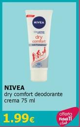 Offerta per Nivea - Dry Comfort Deodorante Crema a 1,99€ in Tigotà