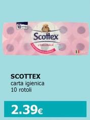 Offerta per Scottex - Carta Igienica 10 Rotoli a 2,39€ in Tigotà