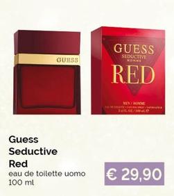 Offerta per Guess - Eau De Toilette Uomo Seductive Red a 29,9€ in Prodet