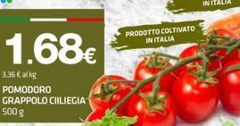 Offerta per Pomodoro Grappolo Ciiliegia a 1,68€ in Superconti
