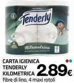 Offerta per Tenderly - Carta Igienica Kilometrica a 2,89€ in Superconti