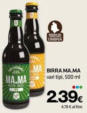 Offerta per Ma.ma - Birra a 2,39€ in Superconti