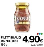 Offerta per Rizzoli - Filetti Di Alici Oro a 4,9€ in Superconti