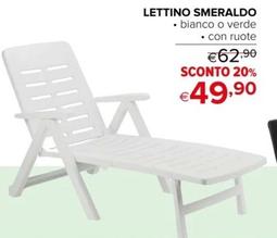 Offerta per Smeraldo - Lettino a 49,9€ in Iperal