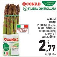 Offerta per Conad - Asparagi Percorso Qualità a 2,77€ in Conad