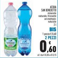 Offerta per San Benedetto - Acqua a 0,6€ in Conad