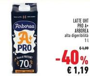 Offerta per Arborea - Latte Uht Pro A+ a 1,19€ in Conad