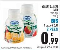 Offerta per Mila - Yogurt Da Bere a 0,99€ in Conad