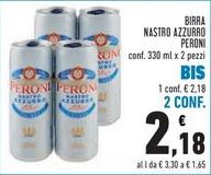 Offerta per Peroni - Birra Nastro Azzurro a 2,18€ in Conad