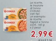 Offerta per Conad - Le Ricette, Le Insalate Di Tonno a 2,99€ in Conad