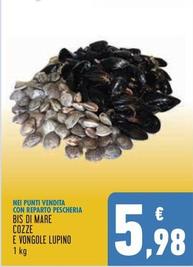 Offerta per Bis Di Mare Cozze E Vongole Lupino a 5,98€ in Conad